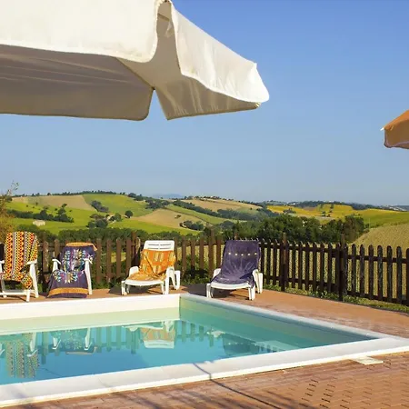 2 Bedrooms Appartement With Shared Pool And Wifi At Montecarotto * Casa Vici